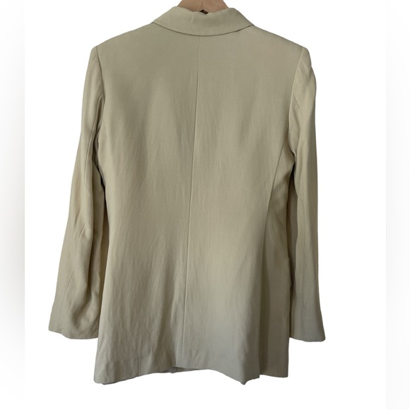 Tous Les jours vintage structured blazer cream size Samll - Picture 2 of 13